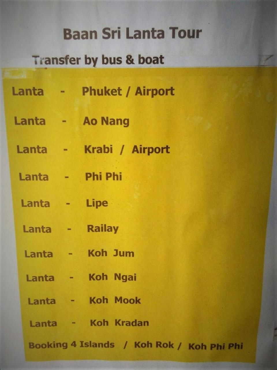 Baan Sri Lanta Sand Koh Lanta Ngoại thất bức ảnh